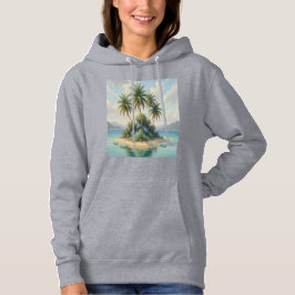 Sudadera isla en la playa  hoodie