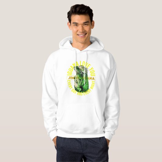 Sudadera Jimmy Iguana Hoodie (Vorne ganz)