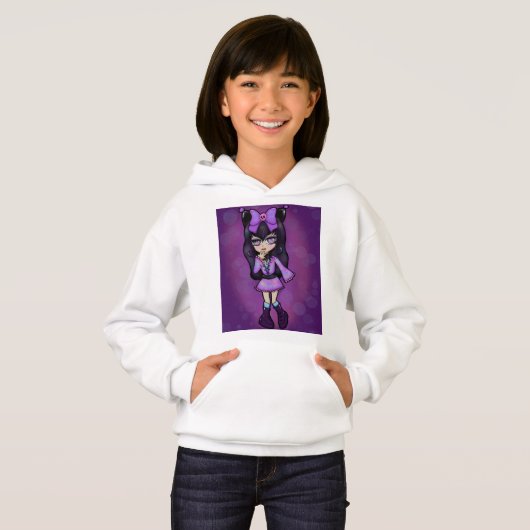 Sudadera Kuromi Hoodie (Vorne ganz)