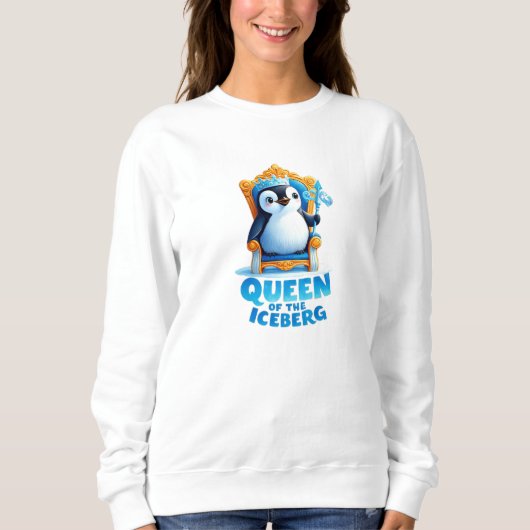 Sudadera mamá pingüina sweatshirt (Vorderseite)