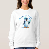 Sudadera mamá pingüina sweatshirt (Vorderseite)
