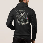 Sudadera negra H día de muertos Hoodie (Rückseite)