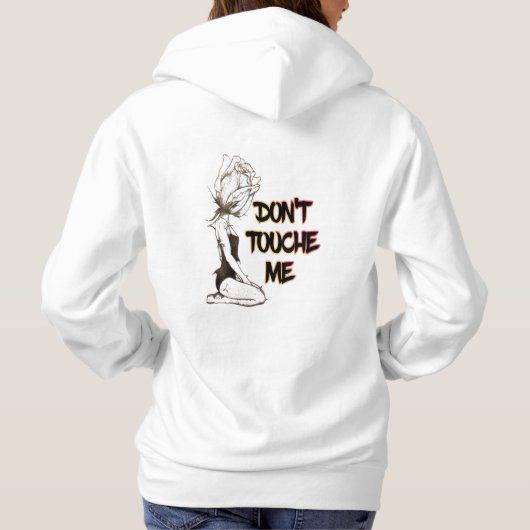 sudadera no me tocas hoodie (Rückseite)