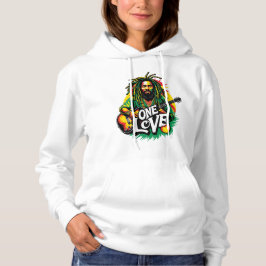 Sudadera One Love el Rey del Reggae Hoodie