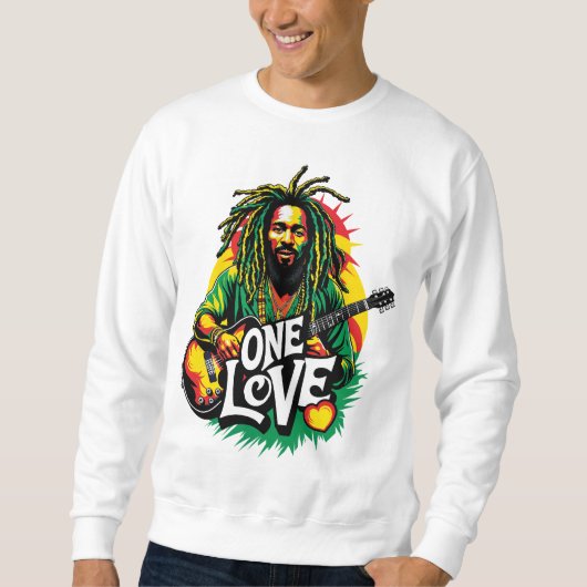 Sudadera  One Love el Rey del Reggae Sweatshirt (Vorderseite)
