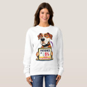 Sudadera Paciencia Baja al 5% Sweatshirt (Vorne ganz)