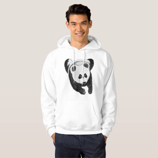 Sudadera Panda lying down Hoodie (Vorne ganz)