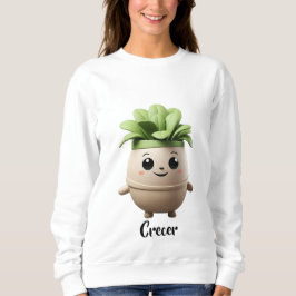 Sudadera Pipo Crecer – Ilustración Inspiradora Sweatshirt