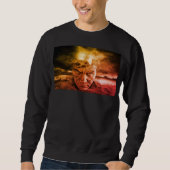 sudadera sencilla con hermoso estampado sweatshirt (Vorderseite)