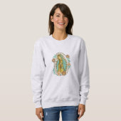 Sudadera Unisex "Virgen de Guadalupe" Fe y arte Sweatshirt (Vorne ganz)
