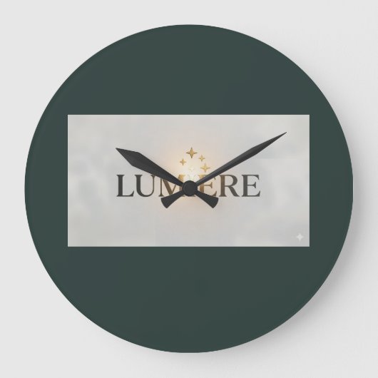 SUDADERAS GROßE WANDUHR (Vorderseite)