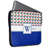SÜDAFRICA-Bibel Monogramm Christliches Notebook Laptopschutzhülle (Vorne Rechts)