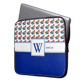 SÜDAFRICA-Bibel Monogramm Christliches Notebook Laptopschutzhülle (Vorderseite Links)