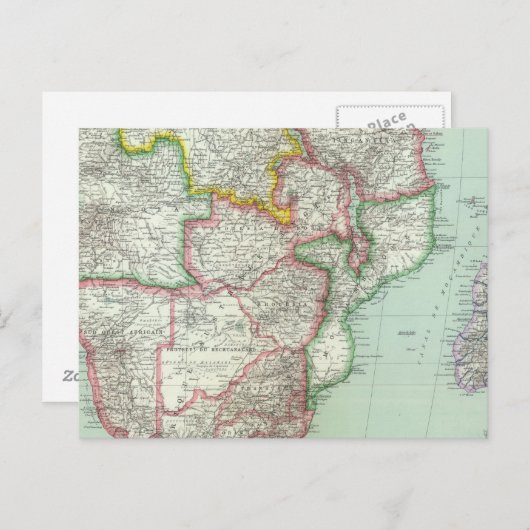 Südafrika 2 postkarte (Vorne/Hinten)