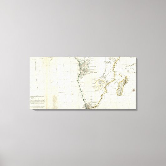 Südafrika 3 leinwanddruck (Vorderseite)