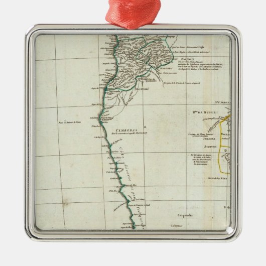 Südafrika 3 silbernes ornament (Vorne)