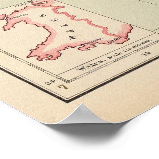 Südafrika 4 poster (Ecke)