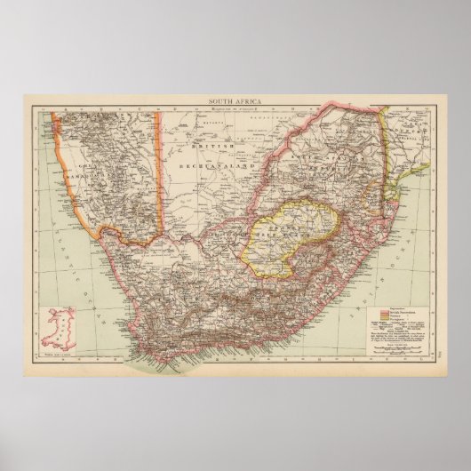 Südafrika 4 poster (Vorne)