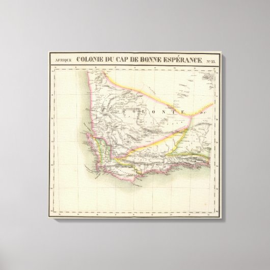 Südafrika 53 leinwanddruck (Vorderseite)