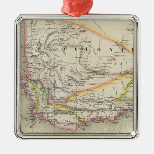 Südafrika 53 silbernes ornament (Vorne)