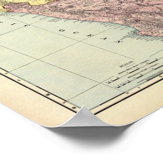 Südafrika 5 poster (Ecke)