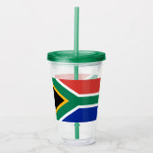 Südafrika Acryltrinkbecher (Vorderseite)