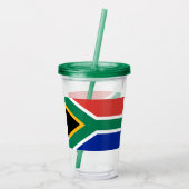 Südafrika Acryltrinkbecher (Rückseite)