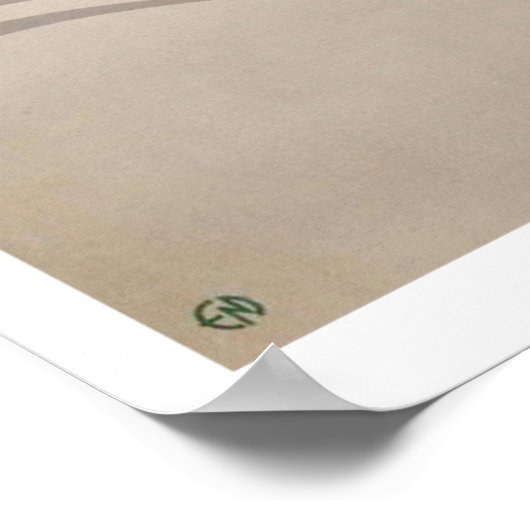 Südafrika, Afrikanerin, Vintage Flugreise Poster (Ecke)