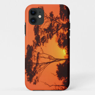 Südafrika.  afrikanischer Sonnenuntergang Case-Mate iPhone Hülle