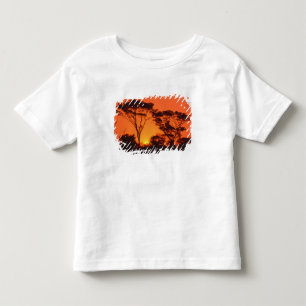 Südafrika. afrikanischer Sonnenuntergang Kleinkind T-shirt