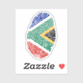 Südafrika Aufkleber (Blatt)