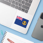 Südafrika Aufkleber (Laptop mit iPhone)