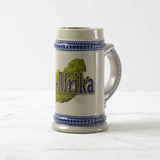 Südafrika Bierglas (VorderseiteRechts)