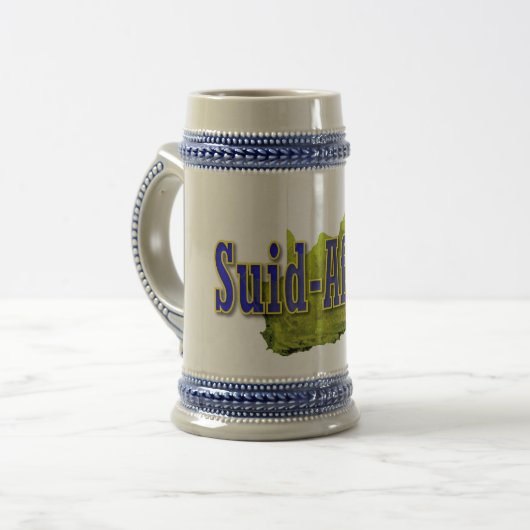 Südafrika Bierglas (Vorderseite Links)