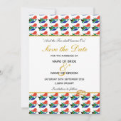 SÜDAFRIKA Christliche Hochzeitssonderfeier Save The Date (Vorderseite)