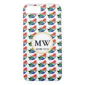 SÜDAFRIKA Christliches Monogramm Lebensabend Case-Mate iPhone Hülle (Rückseite)