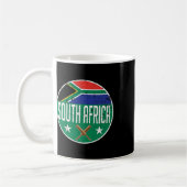 Südafrika Cricket Flag Jersey Match Turnier Kaffeetasse (Links)