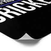 Südafrika Cricket Flag Jersey Match Turnier Poster (Ecke)