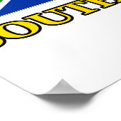 Südafrika Cricket Player Poster (Ecke)