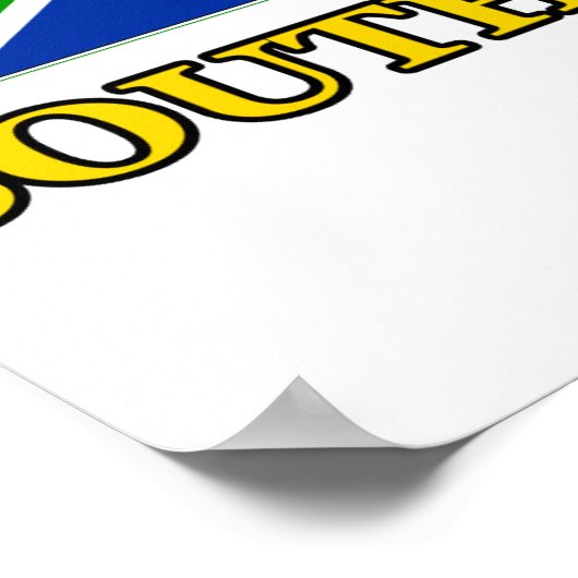 Südafrika Cricket Player Poster (Ecke)