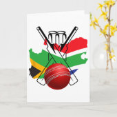 Südafrika Cricket T20 New York Karte (Gelbe Blume)