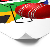 Südafrika Cricket T20 New York Poster (Ecke)