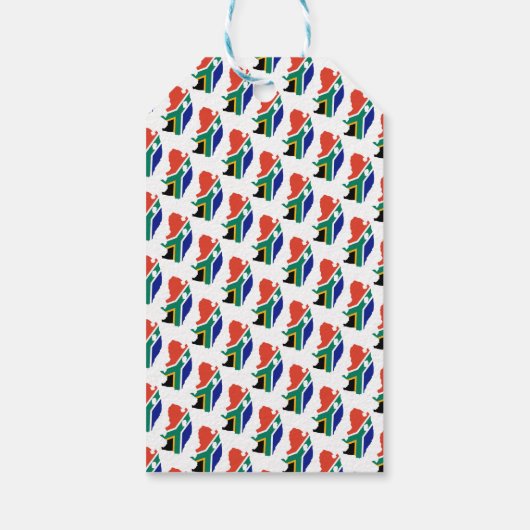 SÜDAFRIKA Custom Merry Christmas Scripture Geschenkanhänger (Rückseite)