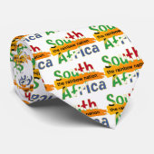 Südafrika: die Regenbogennation Krawatte (Gerollt)