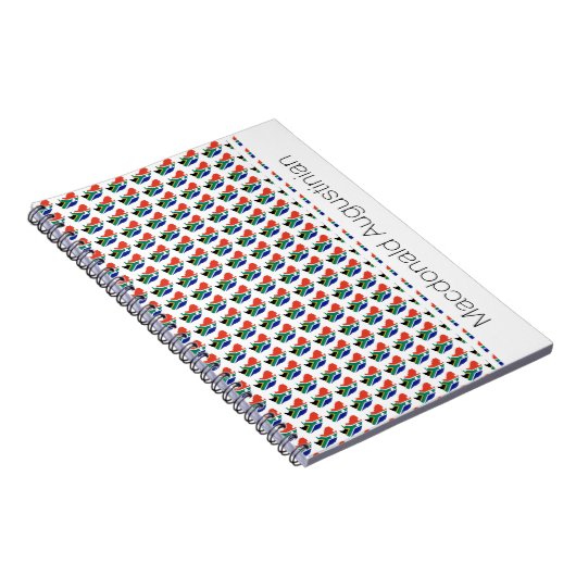 SÜDAFRIKA-Flag Custom Patriotic Notizblock (Rechte Seite)