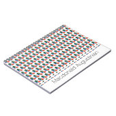 SÜDAFRIKA-Flag Custom Patriotic Notizblock (Linke Seite)