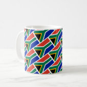 SÜDAFRIKA FLAG Custom Scripture BLESSEED African Kaffeetasse (Vorderseite Links)