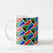 SÜDAFRIKA FLAG Custom Scripture BLESSEED African Kaffeetasse (Links)
