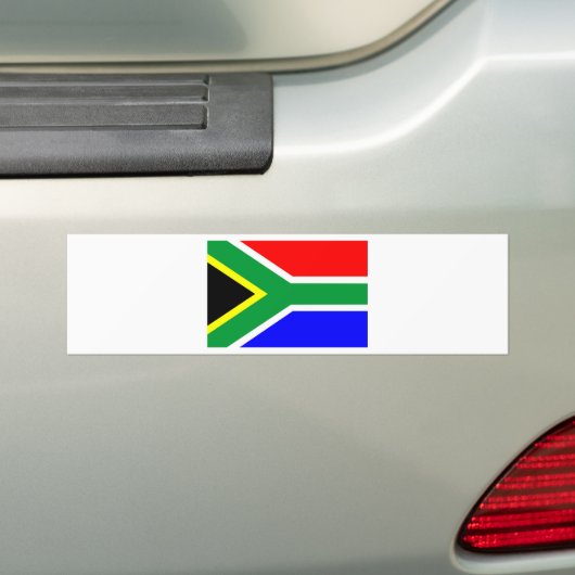 Südafrika-Flagge Autoaufkleber (Auf Auto)