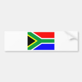 Südafrika-Flagge Autoaufkleber (Vorne)